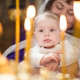 botezul în Postul Paștelui în biserică moment religios